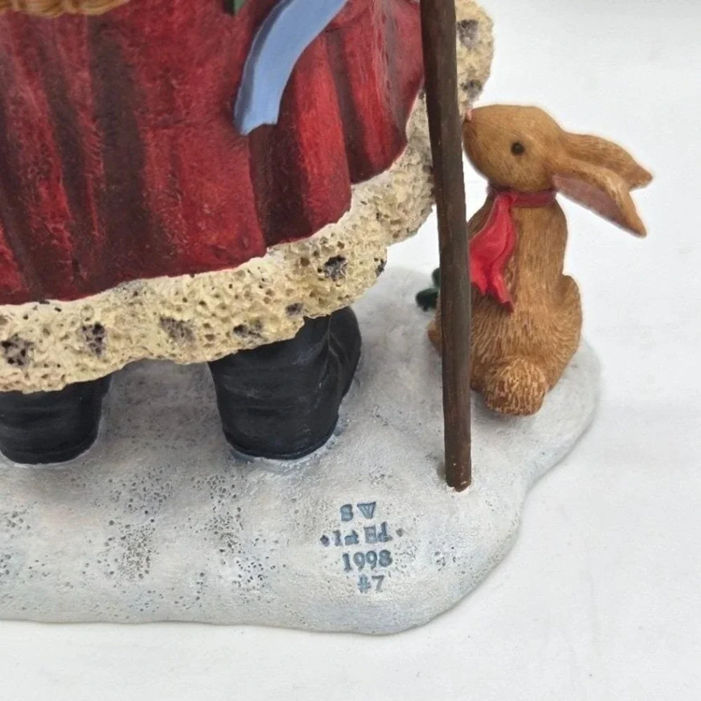 1998 Susan Winget Proud Santa Figurine‎ First Edition #7 Christmas